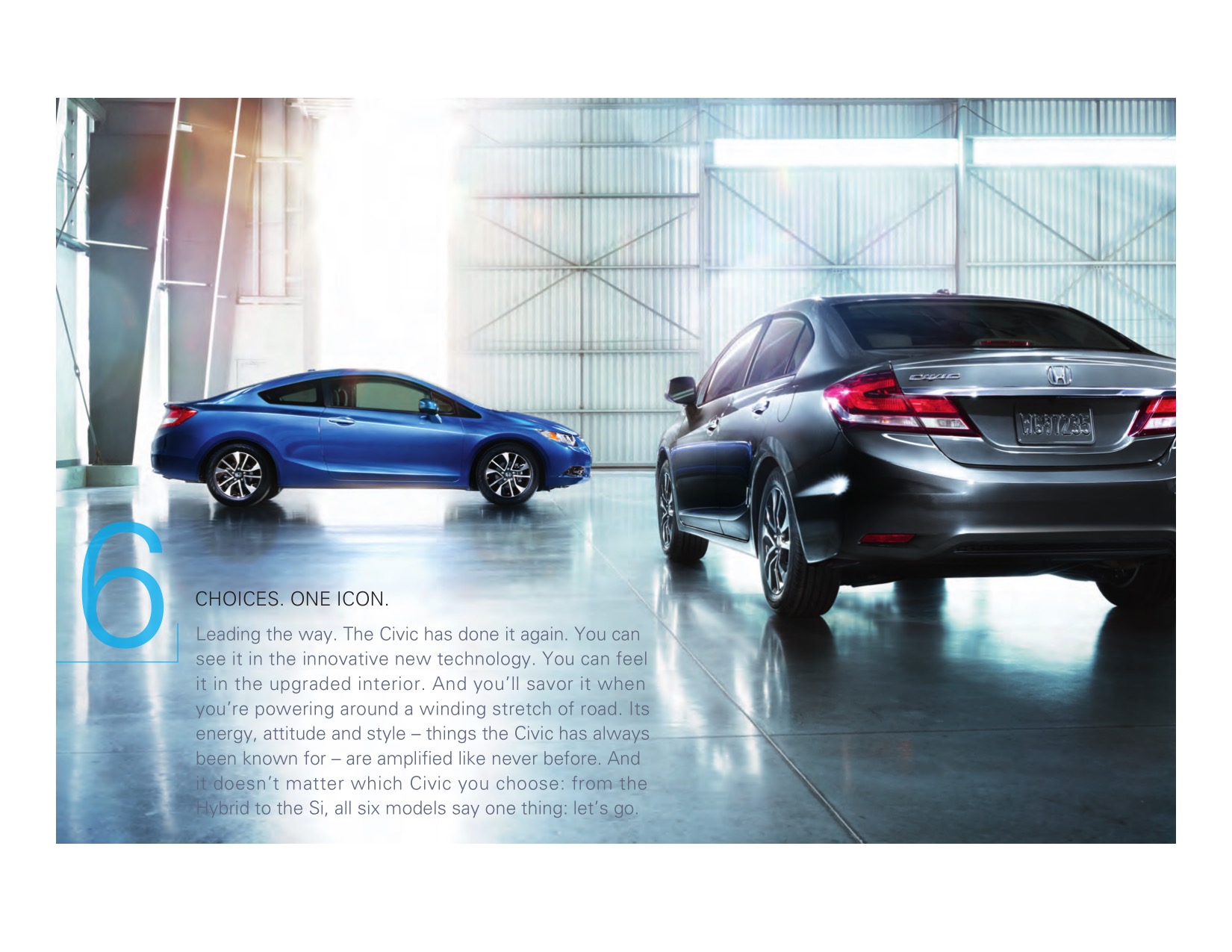 2013 Honda Civic Brochure Page 9
